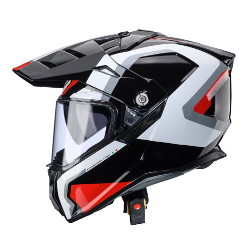 Caberg Tanami Scram Black/Red/White Adventure Helmet - 