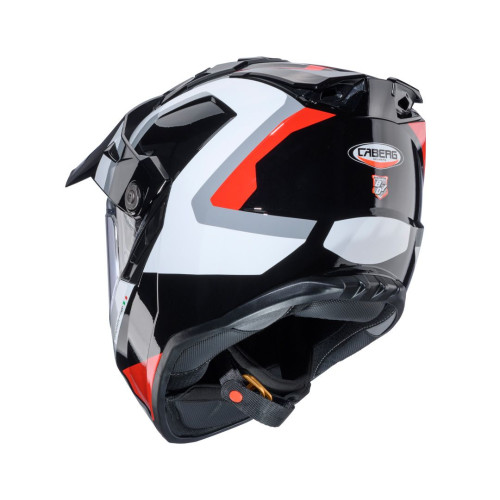 Caberg Tanami Scram Black/Red/White Adventure Helmet - 