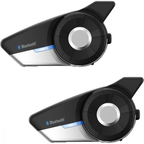 SENA 20S EVO, M/C B/T COMM SYSTEM DUAL PACK [20S-EVO-01D]