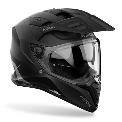 Airoh Bandit Adventure Helmet - Color Black Matt - Airoh Bandit Adventure Helmet - Color Black Matt -