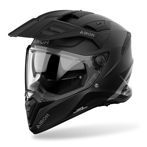 Airoh Bandit Adventure Helmet - Color Black Matt - Airoh Bandit Adventure Helmet - Color Black Matt -