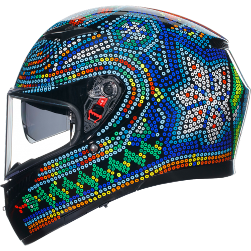 AGV K3 Rossi Winter Test 2018 , Full Face Helmet - AGV K3 Rossi Winter Test 2018 , Full Face Helmet -
