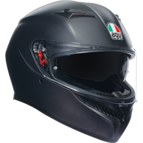 AGV K3 Solid Matt Black, full face helmet - 