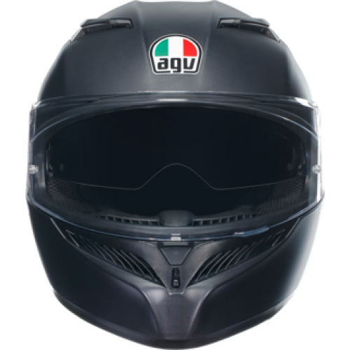 AGV K3 Solid Matt Black, full face helmet - 