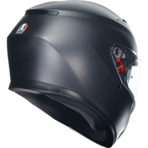 AGV K3 Solid Matt Black, full face helmet - 