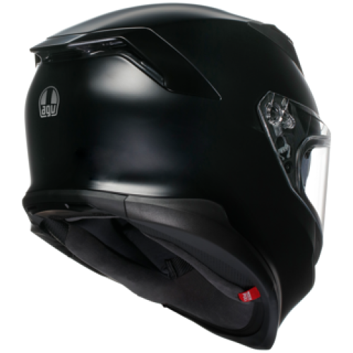 AGV K7 Solid black, full face helmet - AGV K7 Solid black, full face helmet -