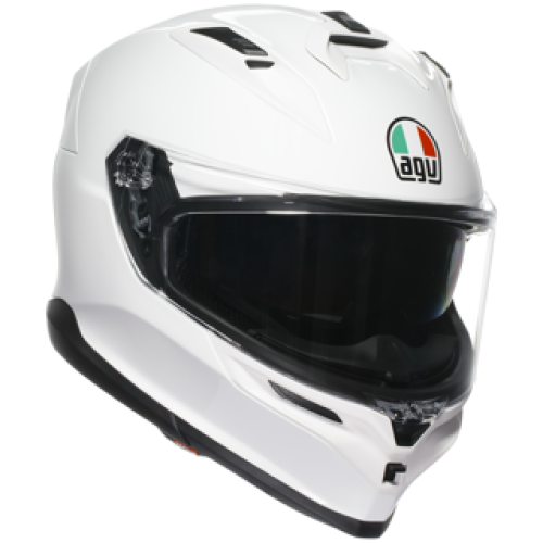AGV K7 Solid white , full face helmet - 