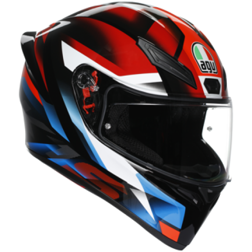 AGV K1-S Fastlap, Black/Red/Blue, Full face helmet - 