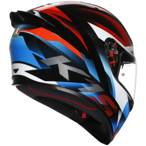 AGV K1-S Fastlap, Black/Red/Blue, Full face helmet - 