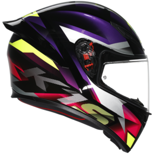 AGV K1-S Fastlap, Black/Purple/Pink, Full face helmet - 