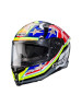 Caberg Avalon X Track Black/Yellow/Red/Blue Helmet - 