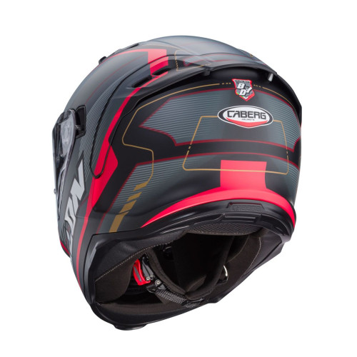Caberg Avalon X Optic Matt Black/Grey/Red Ful FAce Helmet - Caberg Avalon X Optic Matt Black/Grey/Red Ful FAce Helmet -