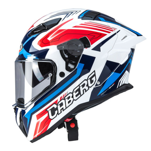Caberg Drift Evo II Jarama White/Red/Blue Helmet