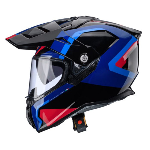 Caberg Tanami Scram Black/Red/Blue/Light Blue Helmet