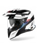 Airoh Commander Adventure Helmet - 'Skill White' (Gloss)