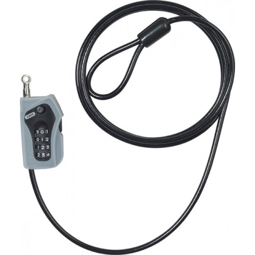 Abus Combioop 205 Coil Lock Black 5mm/200cm