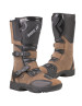 Bike It 'Triple-Black' Motorcycle Adventure Boots (Brown)-