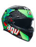 !!! NEW !!! AGV K3 Kamaleon ECE 22.06 THE ICONIC AGV FULL-FACE ROAD HELMET, VERSATILE AND SAFE, SUITED TO ANY RIDING STYLE, WITH BUILT-IN SUN VISOR.