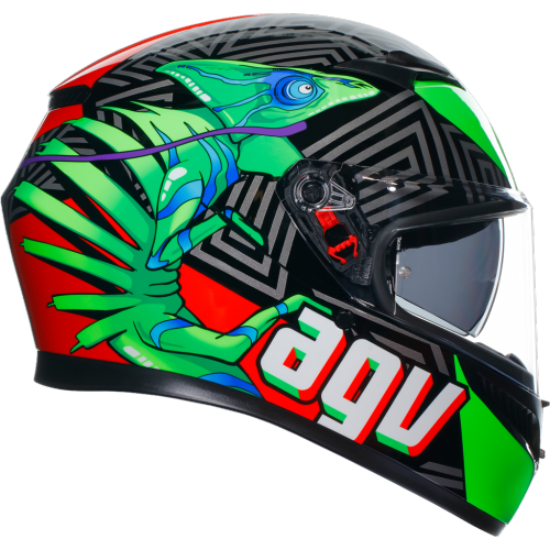 !!! NEW !!! AGV K3 Kamaleon ECE 22.06 THE ICONIC AGV FULL-FACE ROAD HELMET, VERSATILE AND SAFE, SUITED TO ANY RIDING STYLE, WITH BUILT-IN SUN VISOR.