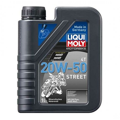 Liqui Moly Motorbike Oil 4T 20W-50 Street