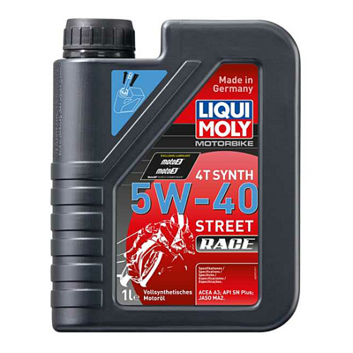 Liqui Moly Motorbike Oil 4T Synth 5W-40 Street Race