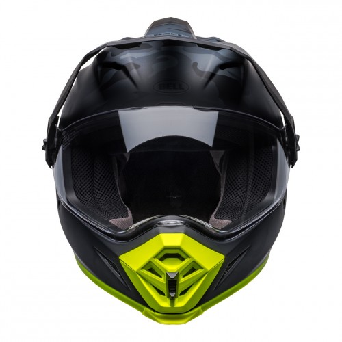 Bell MX 2023 MX-9 Adventure Mips Adult Helmet (Stealth Camo Matte Black/Hi-Viz)
