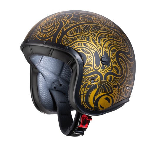 CABERG FREERIDE MAORI MATT BLACK/GOLD