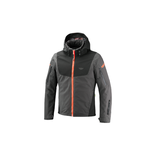 IXON Burning Anthracite/Black/Neon Red