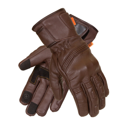 Merlin Calton CE2 D3O brown Waterproof Leather Glove -	