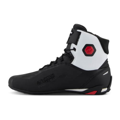 Alpinestars Faster-4 Men’s Shoes, Black White Red__