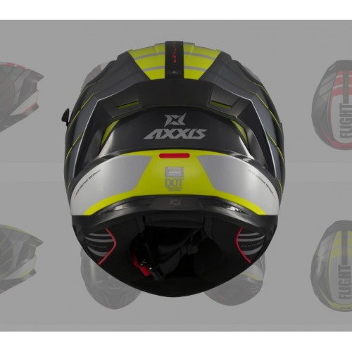Axxis PANTHER SV FLIGHT C3 Gloss Black/Grey/Yellow