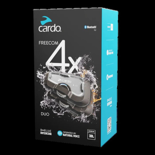 Cardo Freecom 4X DUO Motorcycle Bluetooth
