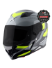 Axor Hunter SH890 Full Face Helmet - Cornet Black Neon Yellow Gloss