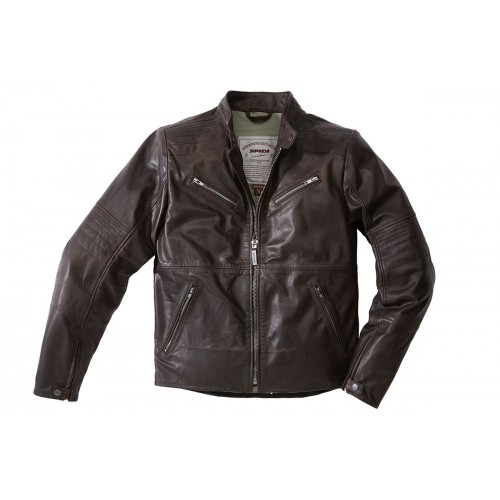 Spidi Garage CE Jacket Brown