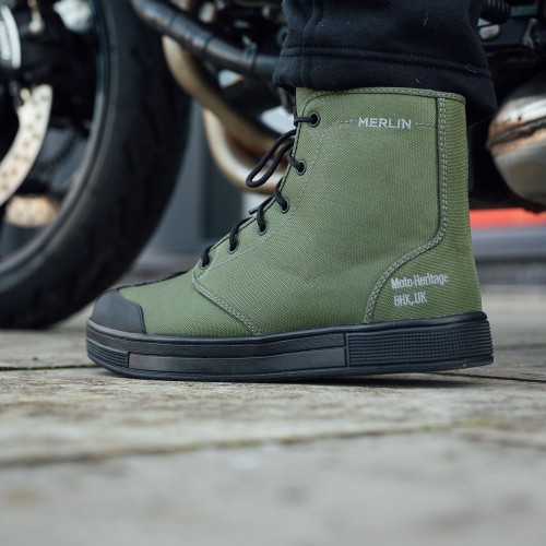 Merlin Knots Canvas Boots
