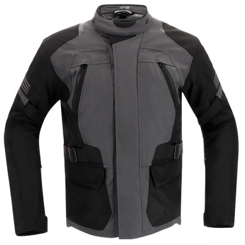 RICHA PHANTOM 3 JACKET BLACK/DARK GREY * WITH FREE CHEST PROTECTION *