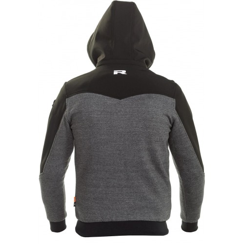 RICHA TITAN CORE HOODIE BLK/GREY 