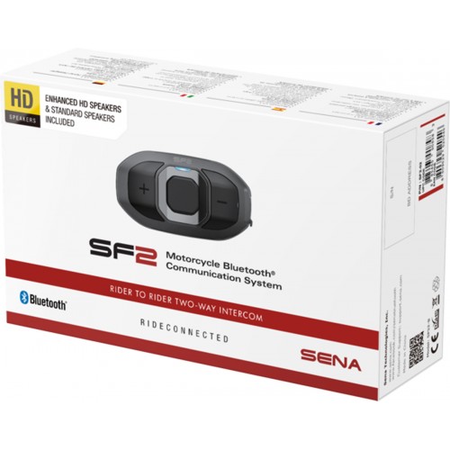 Sena Motorcycle Bluetooth Communication System SF2-02