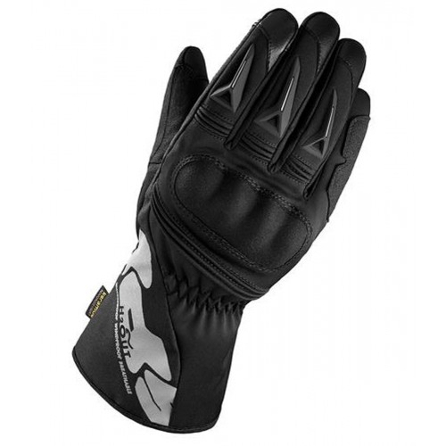 Spidi Alu-Pro WP Leather Gloves-Blk/Grey