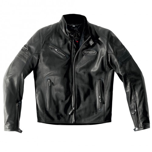 Spidi ACE Leather Jacket-Black