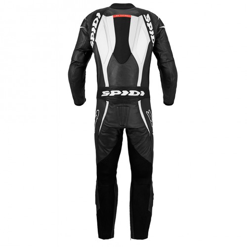 Spidi Supersport Wind Pro Leather Suit-Black/White