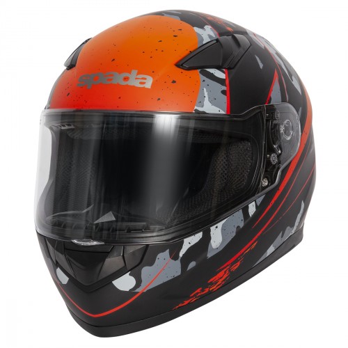 Spada Helmet Raiden Camo Orange