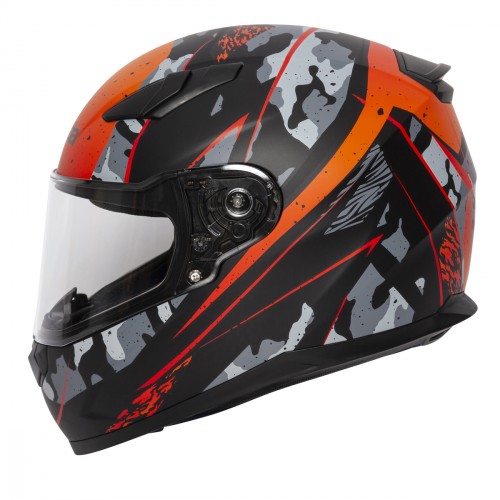 Spada Helmet Raiden Camo Orange