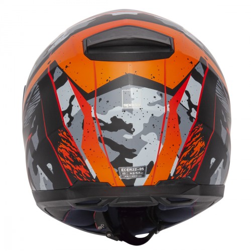 Spada Helmet Raiden Camo Orange