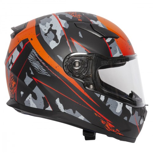 Spada Helmet Raiden Camo Orange