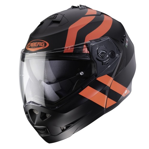 Caberg Duke II super Legend Matt Black/Red Flo