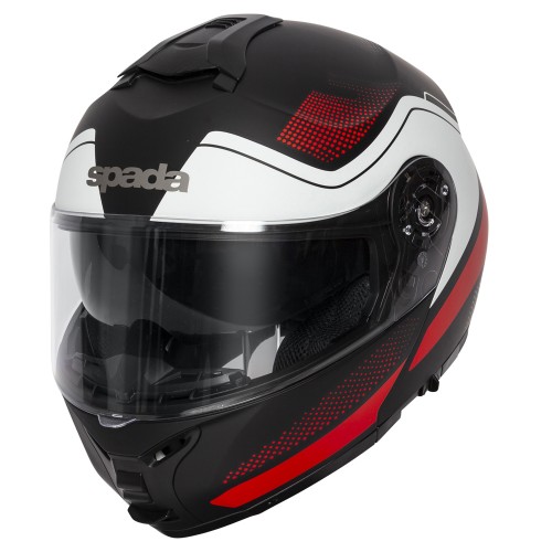 Spada Helmet Orion Pixel Matt Black/Red/White