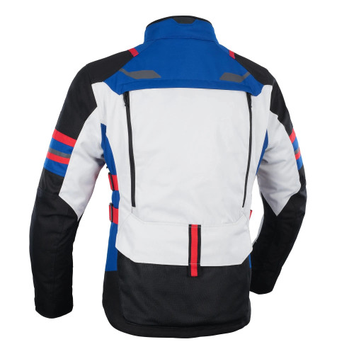 Oxford Rockland Jacket Arctic/Blue/Red - Oxford Rockland Jacket Arctic/Blue/Red -
