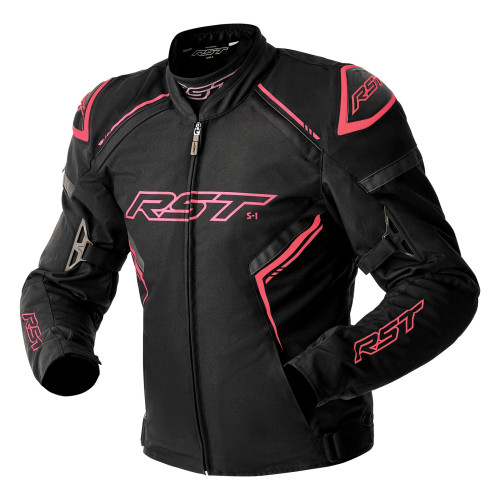 RST S1 D3O Ladies Textile Jacket, pink__