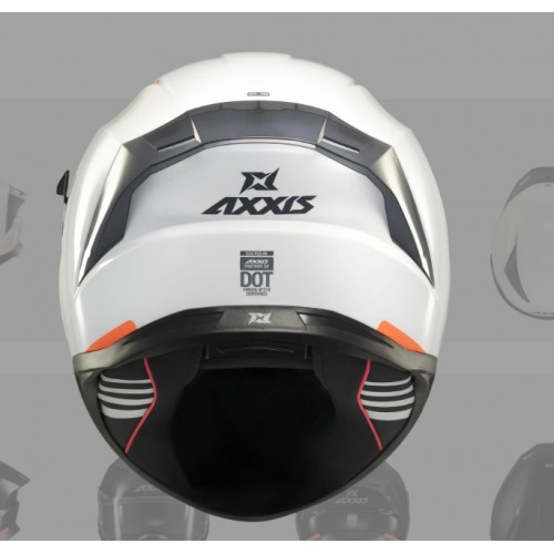 Axxis PANTHER SV SOLID A0 Gloss White helmet